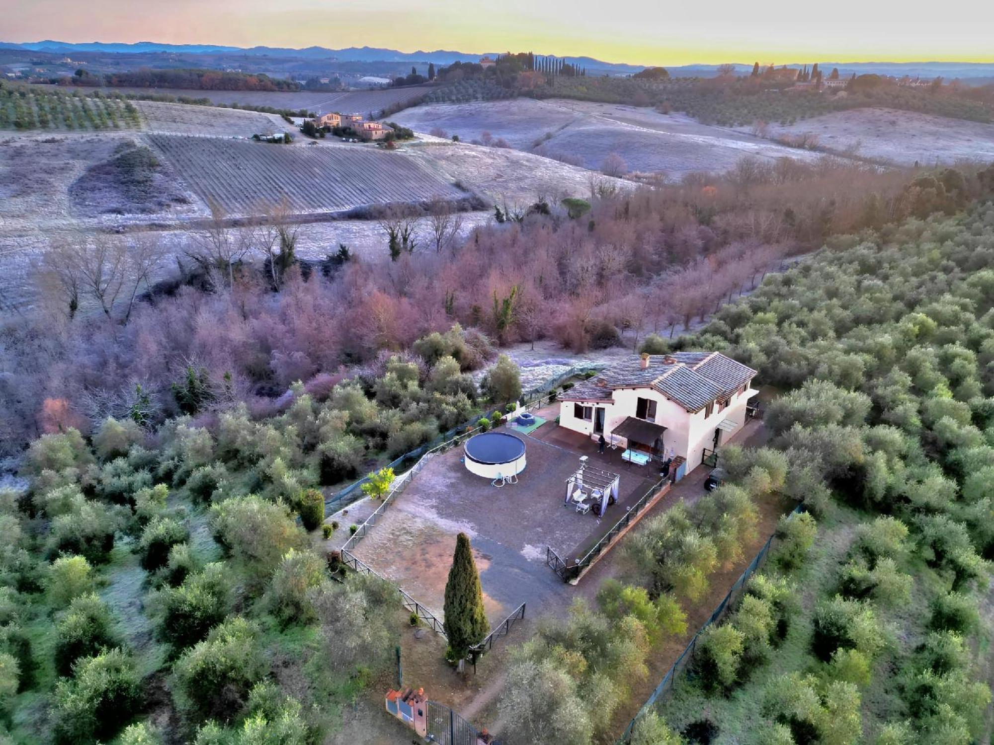 Villa Degli Olivi Nature シエーナ エクステリア 写真